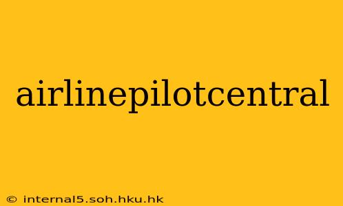 airlinepilotcentral