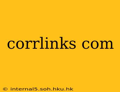 corrlinks com