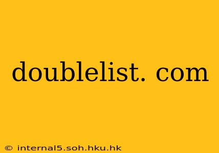 doublelist. com