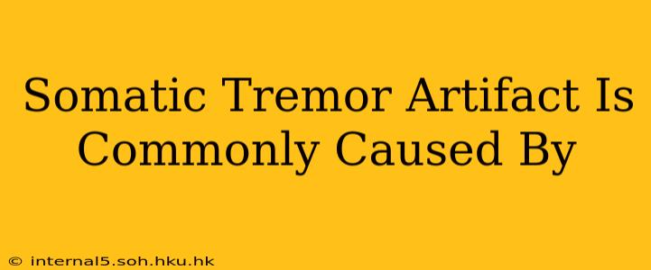 Somatic Tremor Artifact Is Commonly Caused By